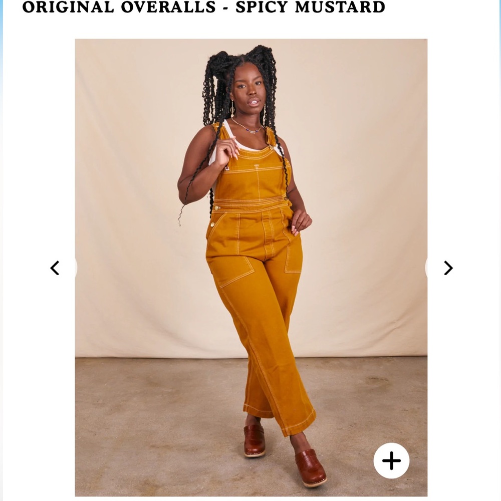 Big Bud Press Overalls Mustard Medium